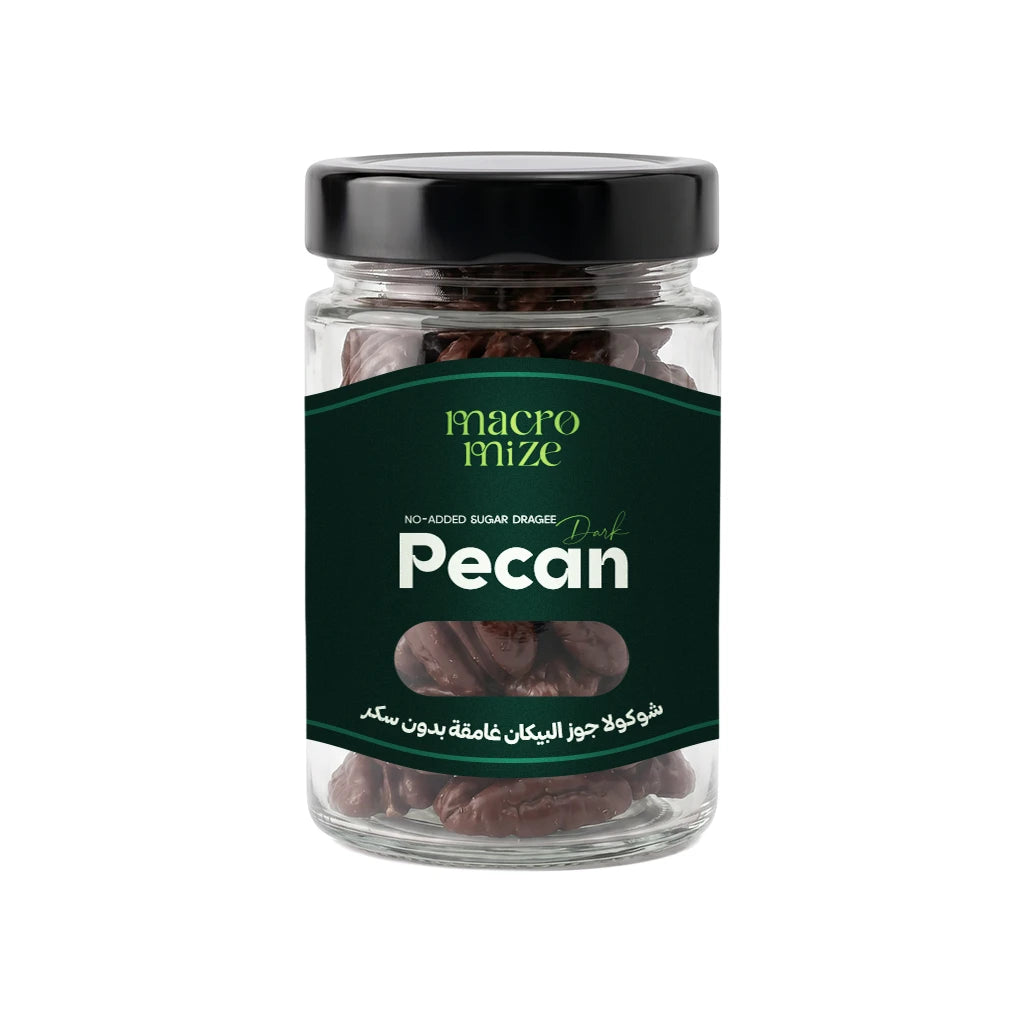 No Added Sugar Dark Chocolate Pecan Dragee