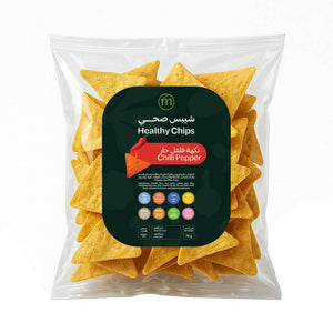 شيبس عالي البروتين نكهة الفلفل الحار