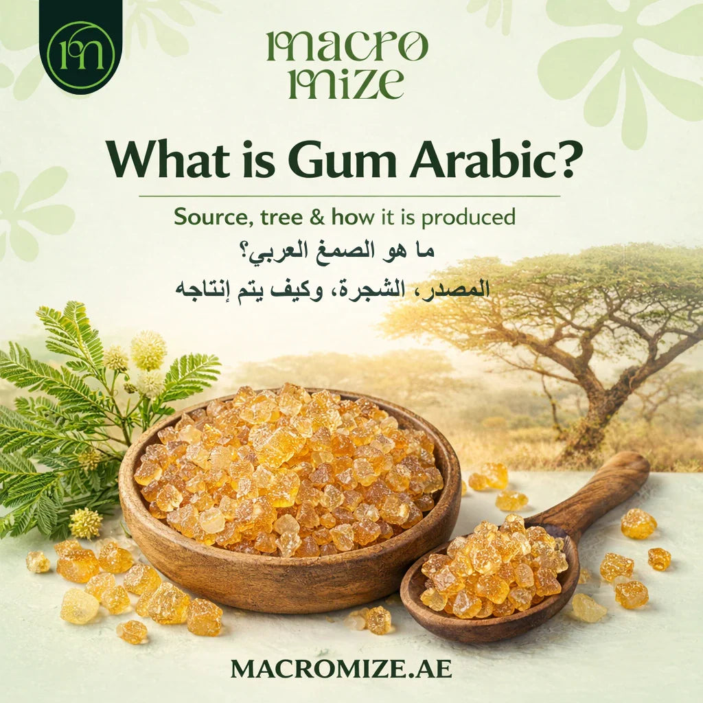 What Is Gum Arabic? Source, Tree, and How It Is Produced