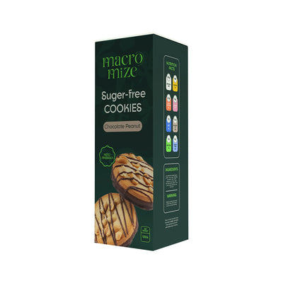 Sugar-Free Peanut Chocolate Cookies