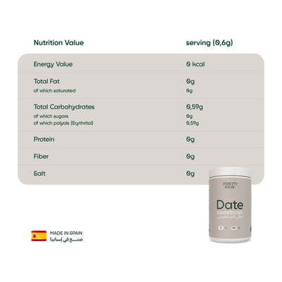 Macromize Natural Date Sweetener – Zero Calorie, Keto & Diabetic-Friendly Sugar Alternative (UAE)