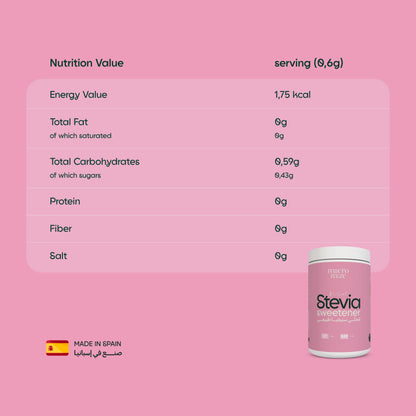 Natural Stevia Sweetener