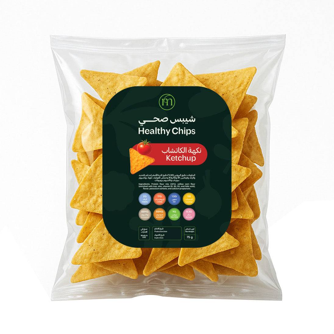 High Protein Healthy Ketchup Chips